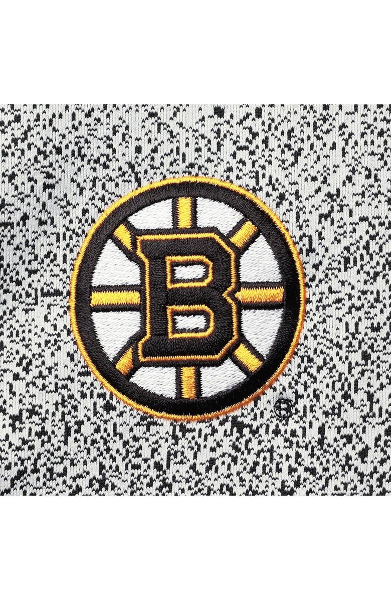 ANTIGUA Women's Antigua White/Black Boston Bruins Guide Desert Dry Full-Zip Jacket, Alternate, color, 