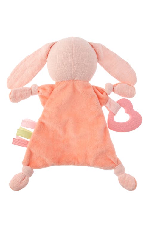 Stephen Joseph Baby Animal Crinkle Toy In Pink
