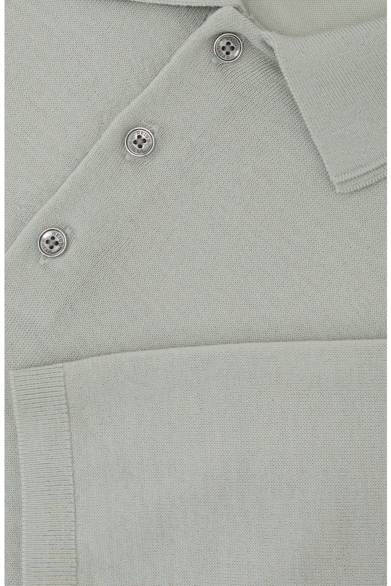 Manor Wool Polo, Alternate, color, MINTY SAGE GREE