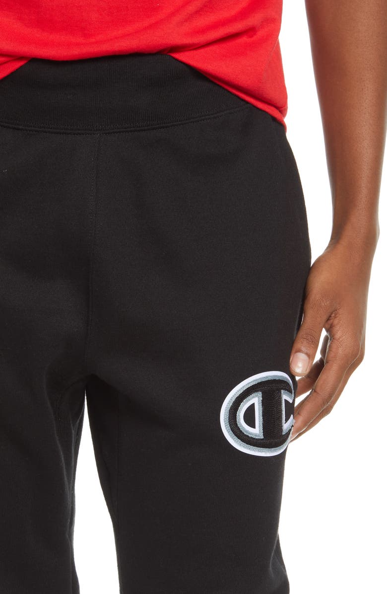 Champion Reverse Weave<sup>®</sup> Embroidered Logo Sweatpants, Alternate, color, 