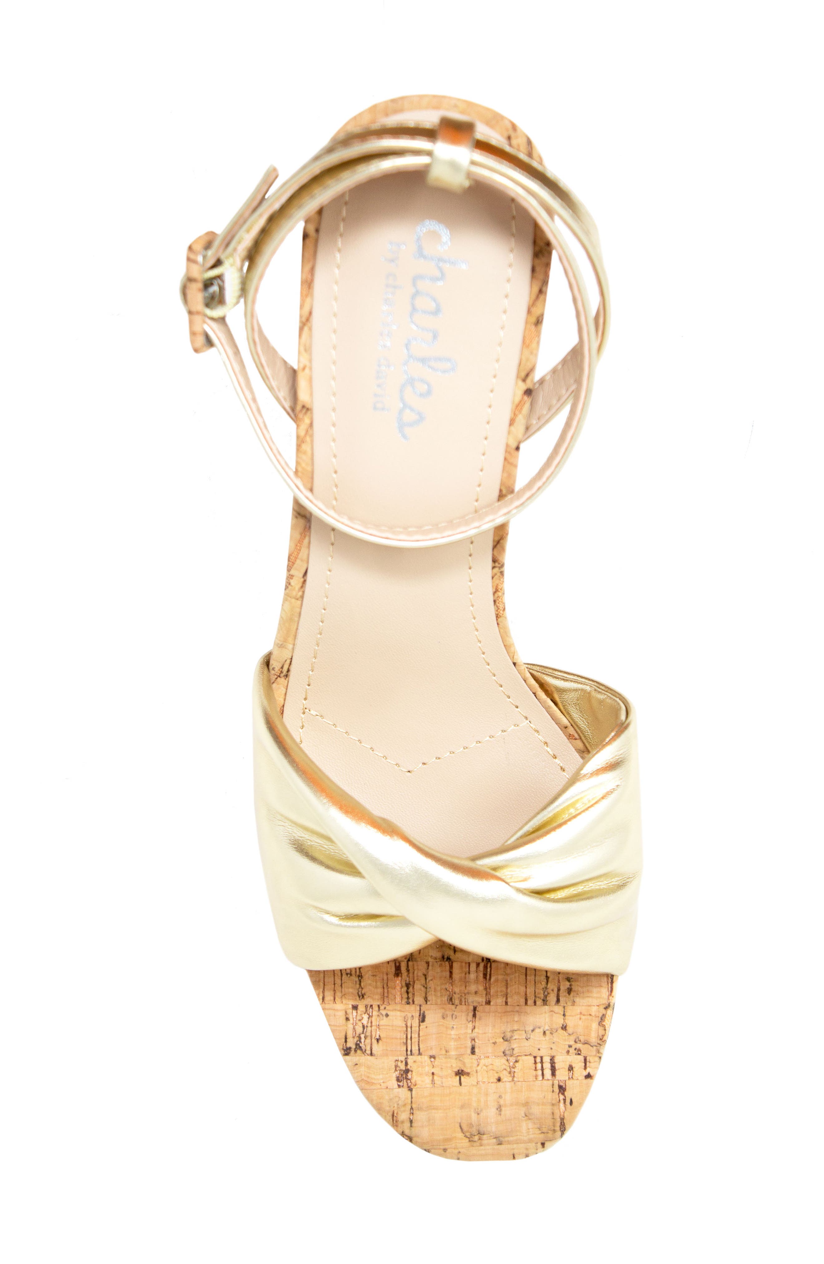 Madelina Ankle Strap Platform Sandal, Alternate, color, LIGHT GOLD