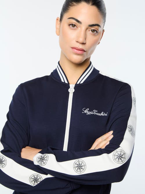 Sergio Tacchini Bussola Track Jacket In Blue