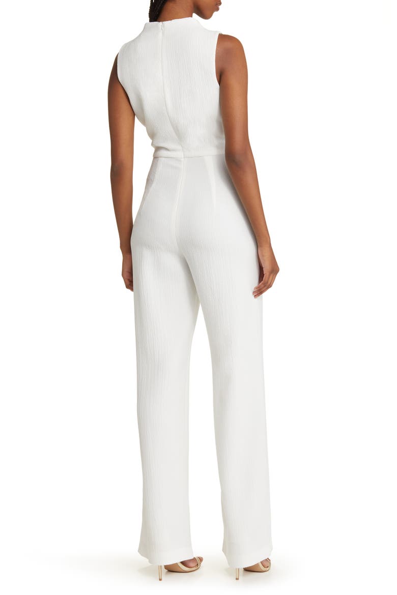 Corrine Draped Bodice Wide Leg Jumpsuit, Alternate, color, SUGAR