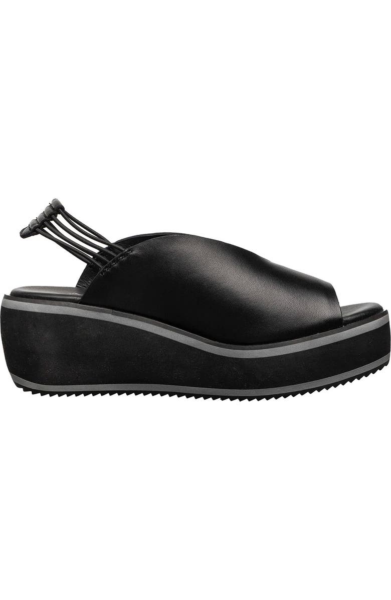 ANTELOPE Fiana Slingback Wedge Sandal, Alternate, color, Black