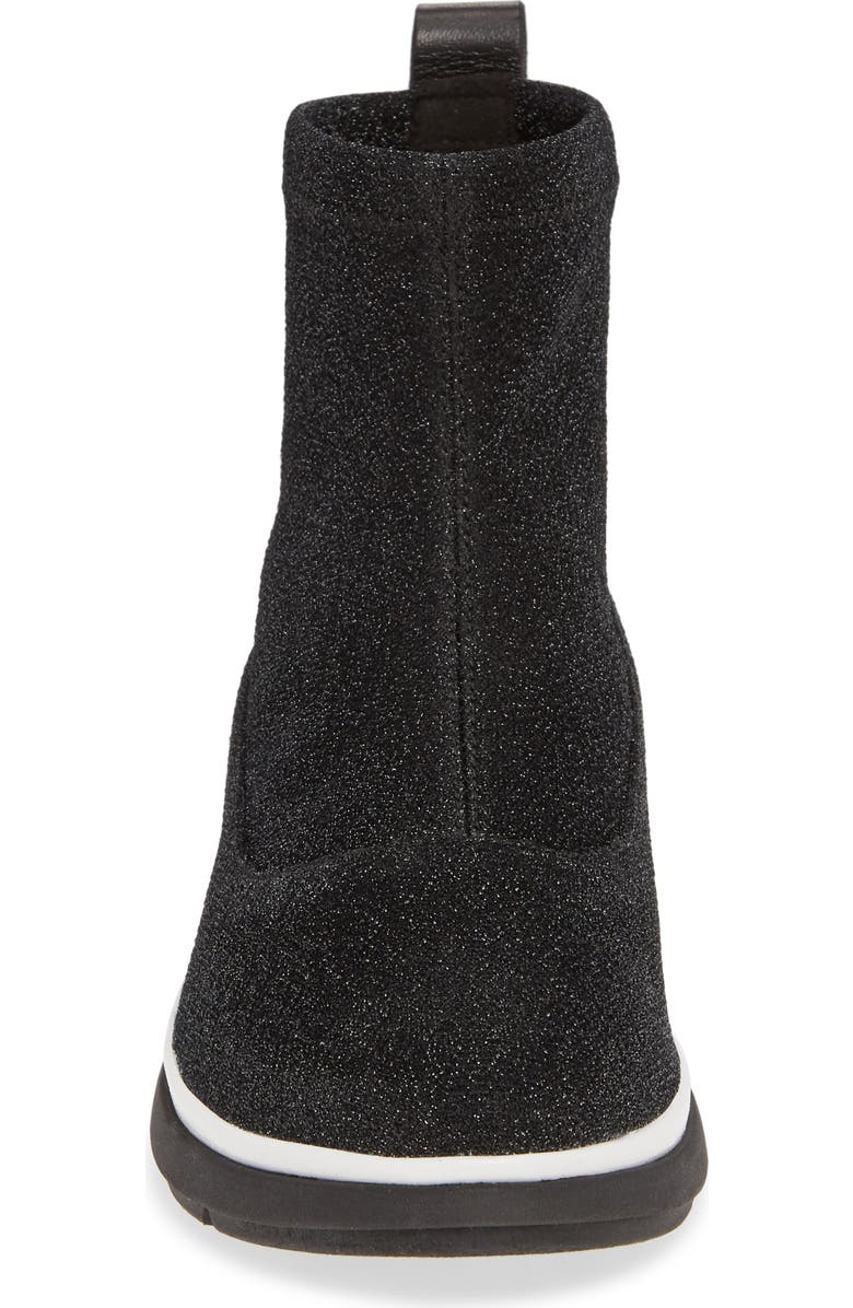 FitFlop Loosh Luxe Metallic Rapid Knit Bootie, Alternate, color,