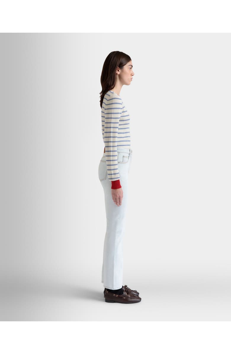 Bally Denim Pants in Cotton, Alternate, color, Blue