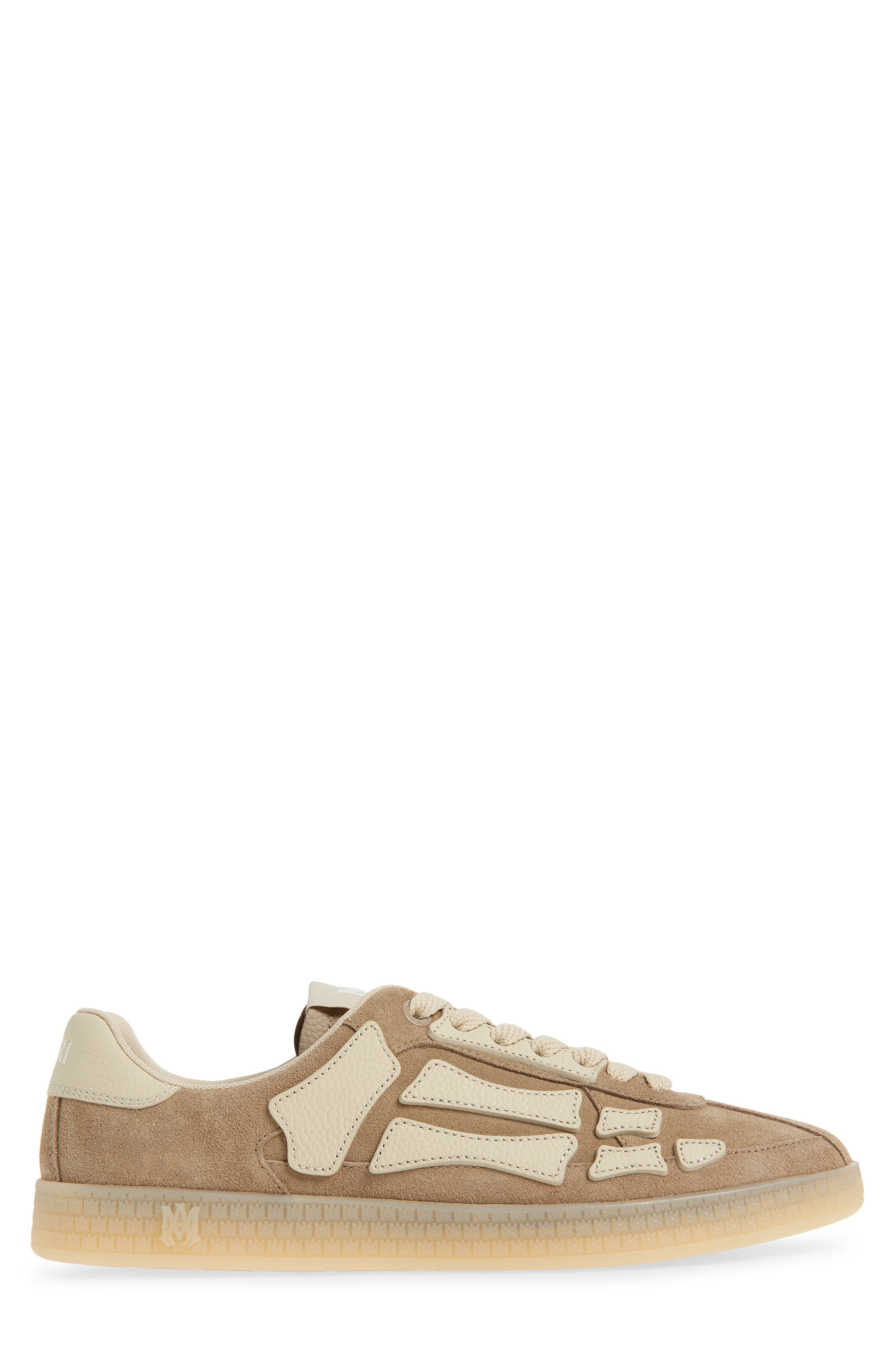 AMIRI Pacific Bones Sneaker, Alternate, color, Brown