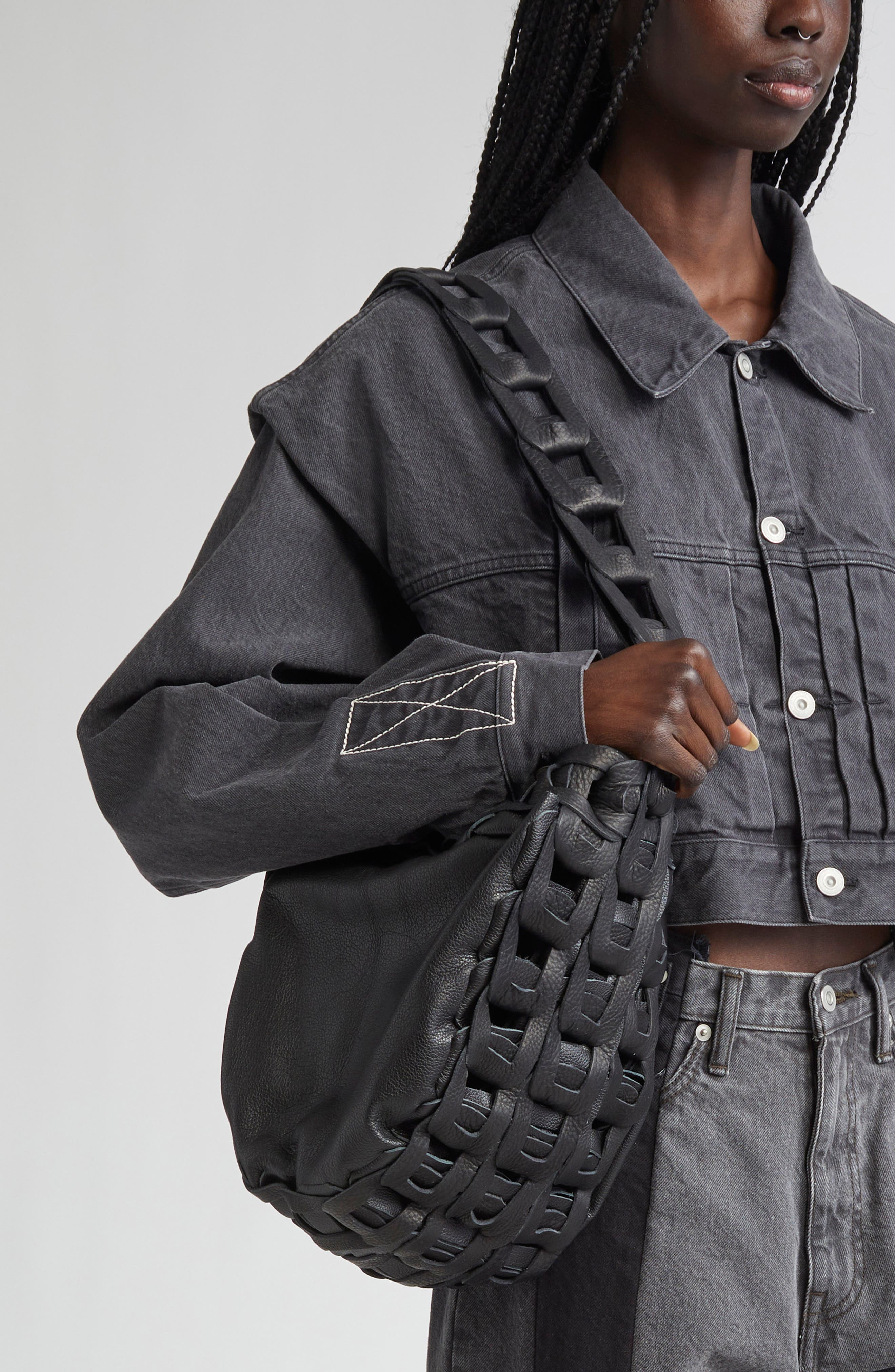 SC103 Links Leather Tote, Alternate, color, Sid