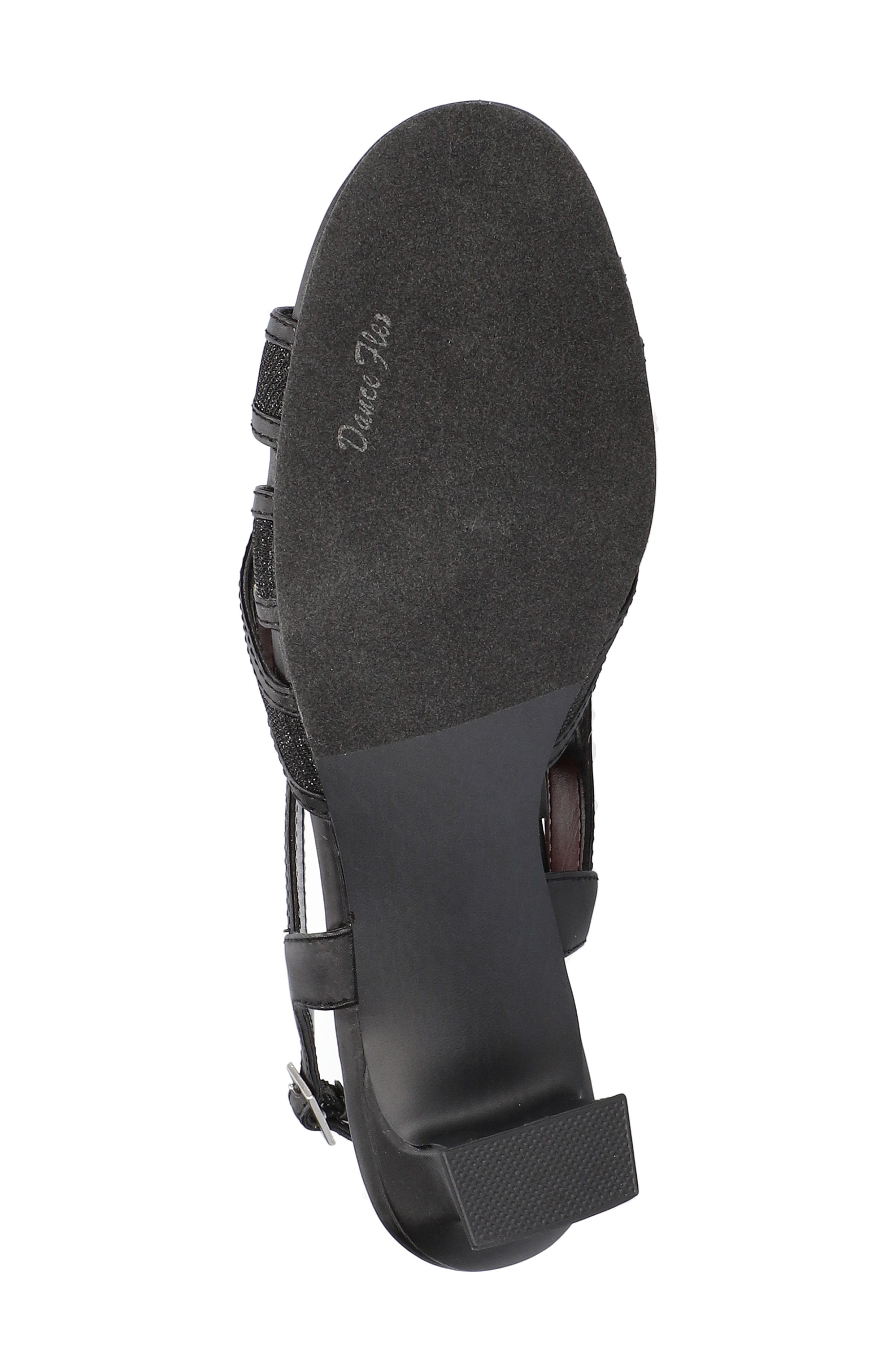 EASY STREET Tristen Slingback Sandal, Alternate, color, Black Satin