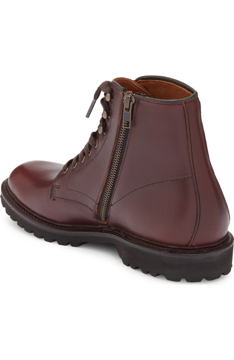 Allen Edmonds Hugo Lug Sole Boot, Alternate, color, Burgundy