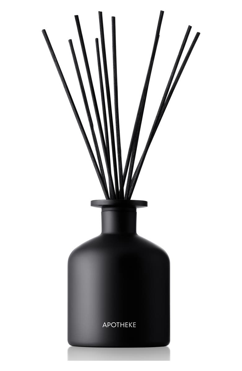 APOTHEKE Charcoal Rouge Reed Diffuser, Alternate, color, Black
