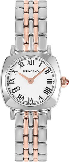 腕時計その他 Ferragamo Soft Square Bracelet Watch FERRAGAMO Soft Square Bracelet Watch, 23mm | Nordstromrack