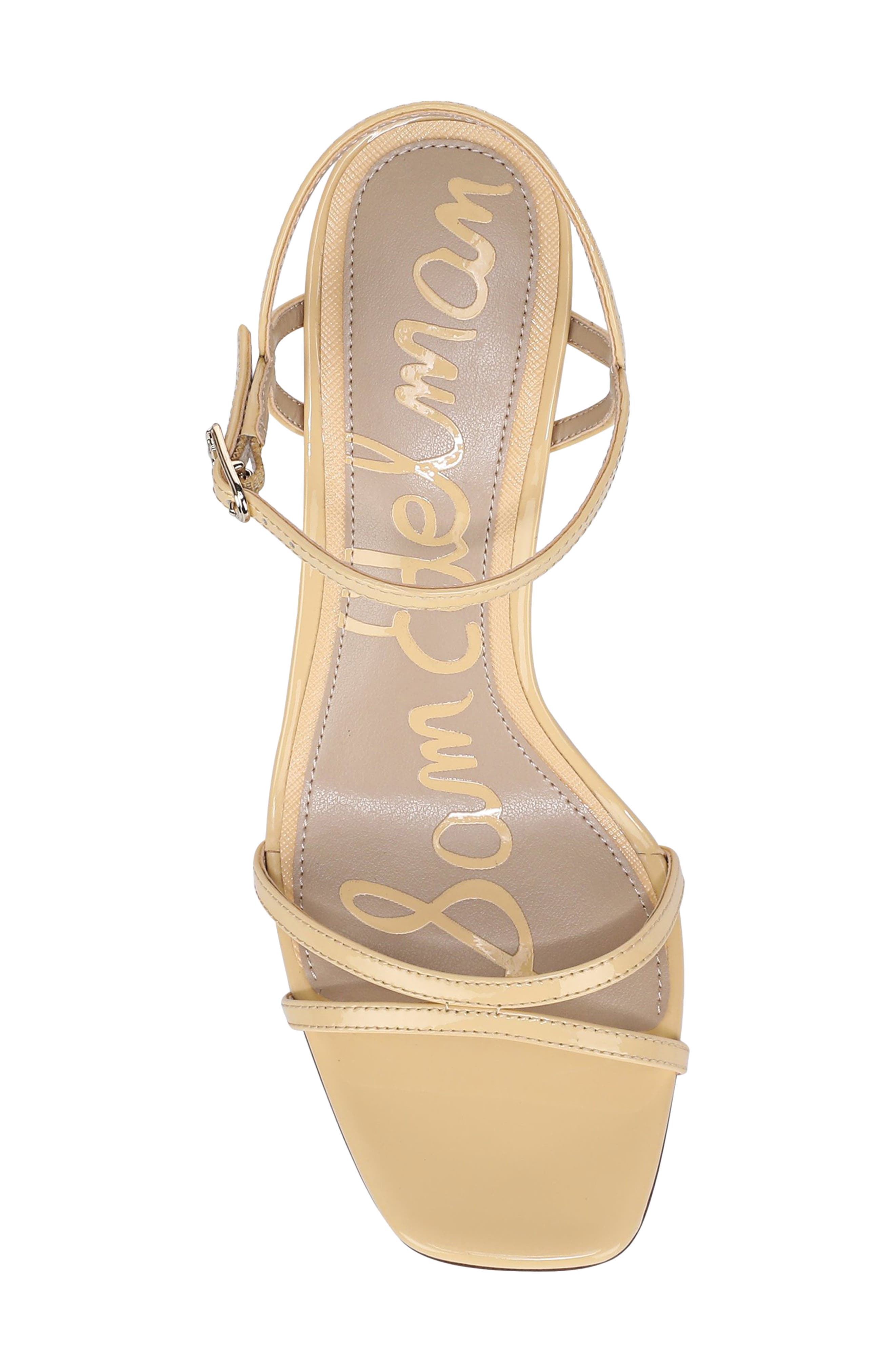 Presley Strappy Sandal, Alternate, color, DAFFODIL