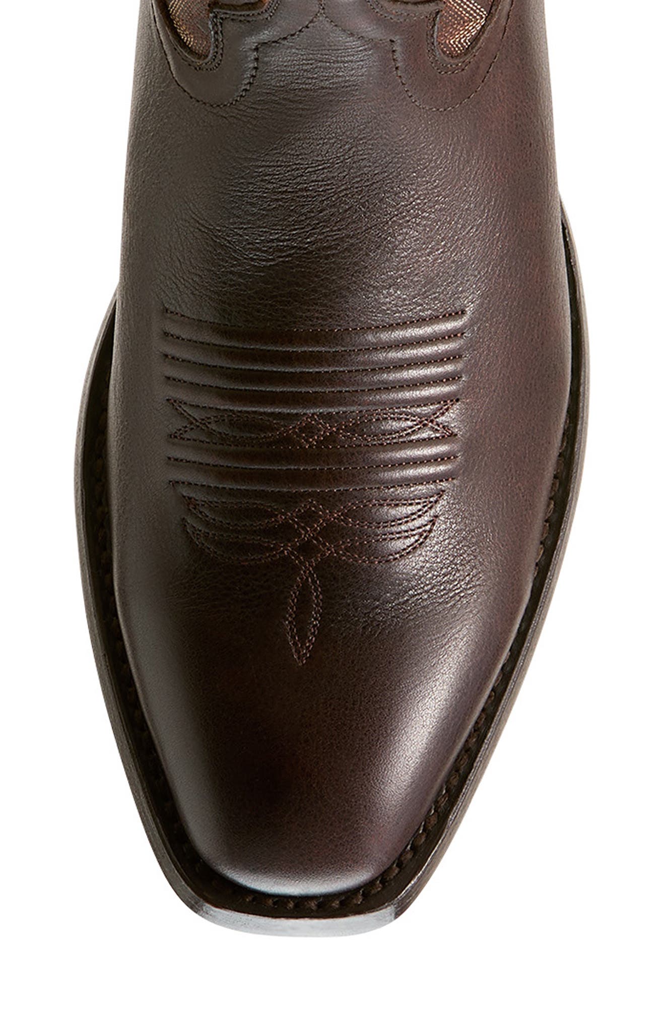 Ariat Willie Western Boot, Alternate, color, Bittersweet Chocolate