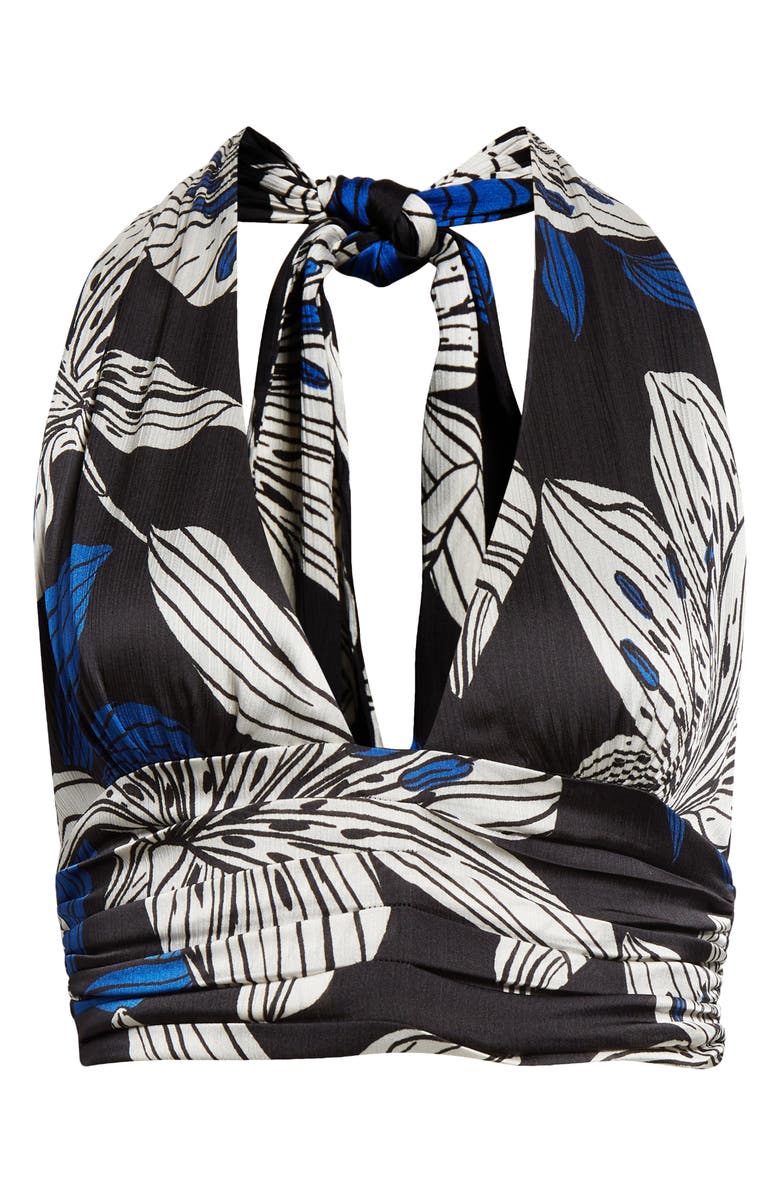 Ramy Brook Milan Floral Halter Top, Alternate, color, 