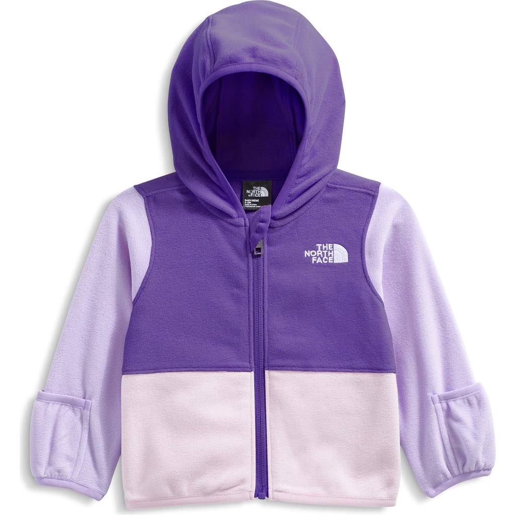 The North Face Kids' Glacier Zip Hoodie In Purple