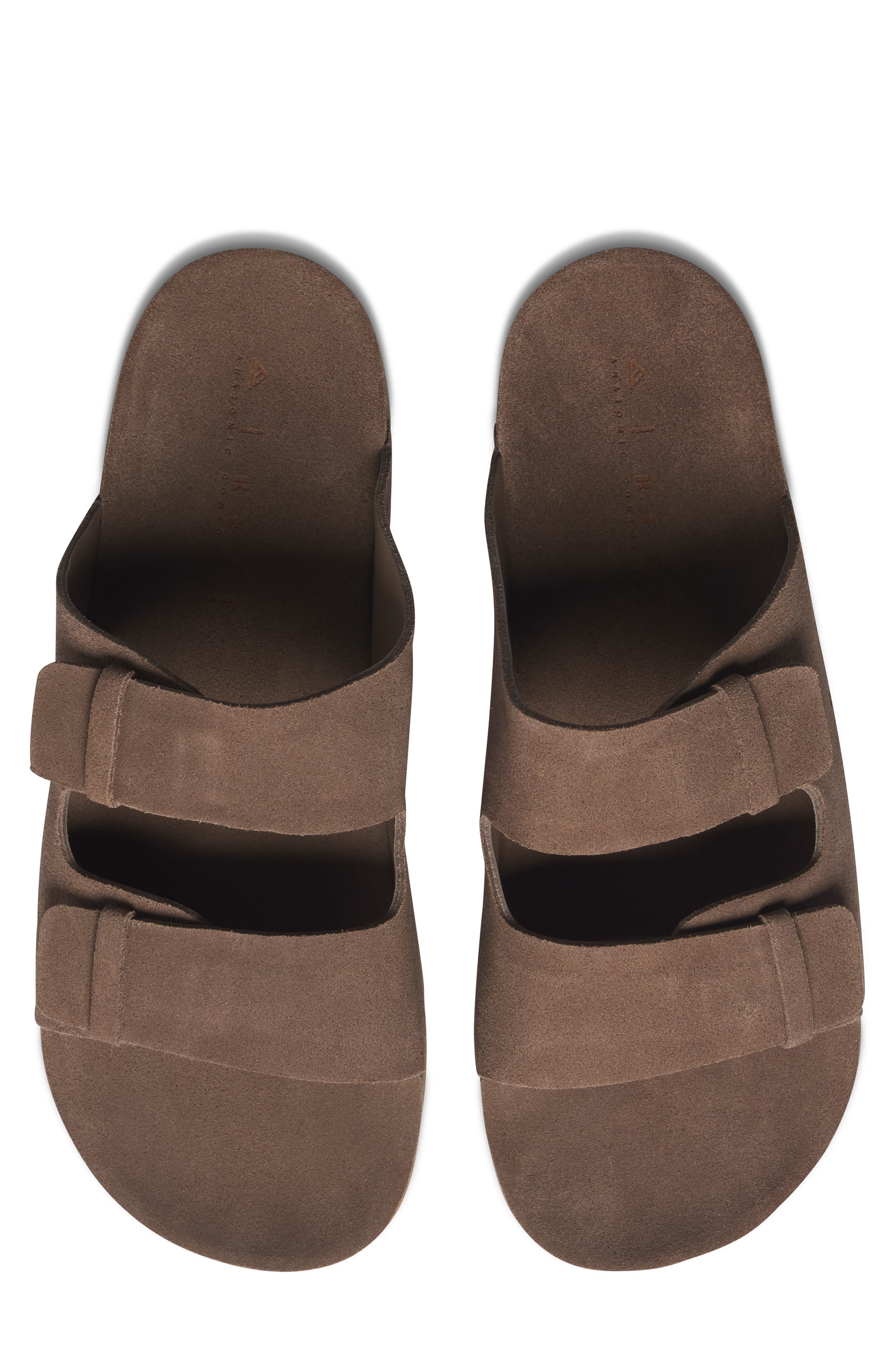 Ojai Two-Bar Slide Sandal, Alternate, color, FOSSIL