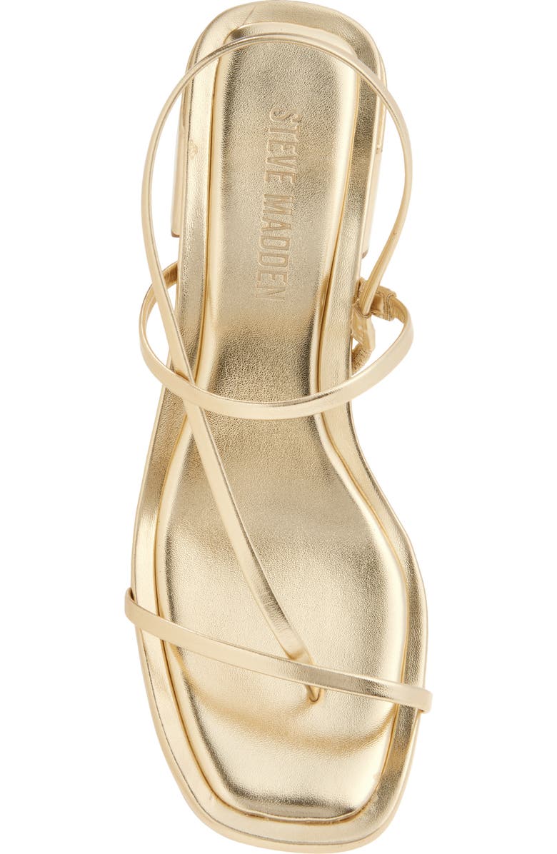 Steve Madden Diora Slingback Sandal, Alternate, color, Gold