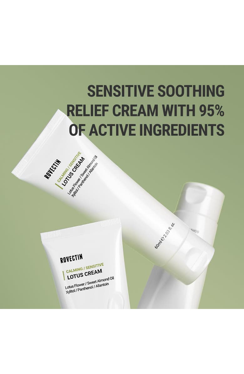 ROVECTIN Calming Lotus Cream, Alternate, color, 60Ml