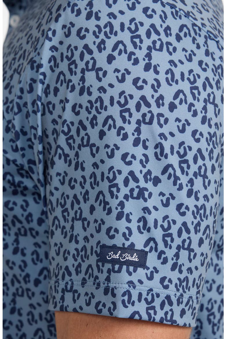 Cheetah Performance Polo, Alternate, color, CHEETAH - BLUE MIRAGE