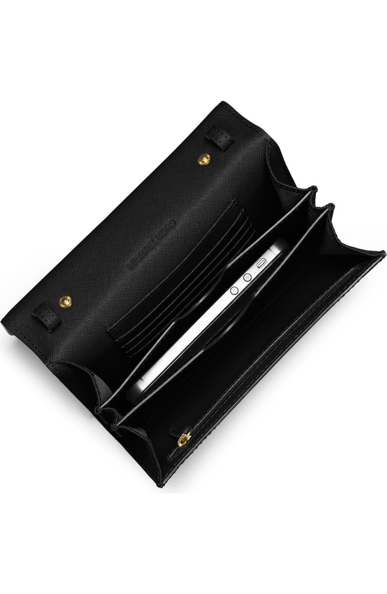 MICHAEL Michael Kors 'Jet Set - Large Phone' Saffiano Leather Crossbody Bag, Alternate, color,