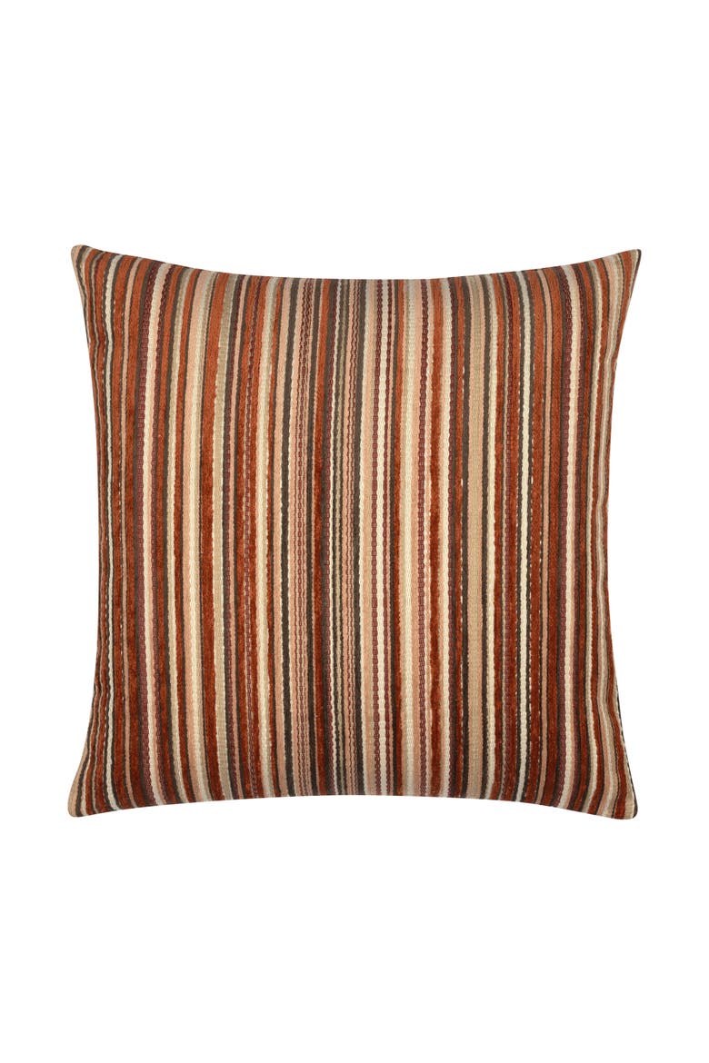 Plush Velvet Indoor & Outdoor Woven Accent Pillow, Alternate, color, Spice
