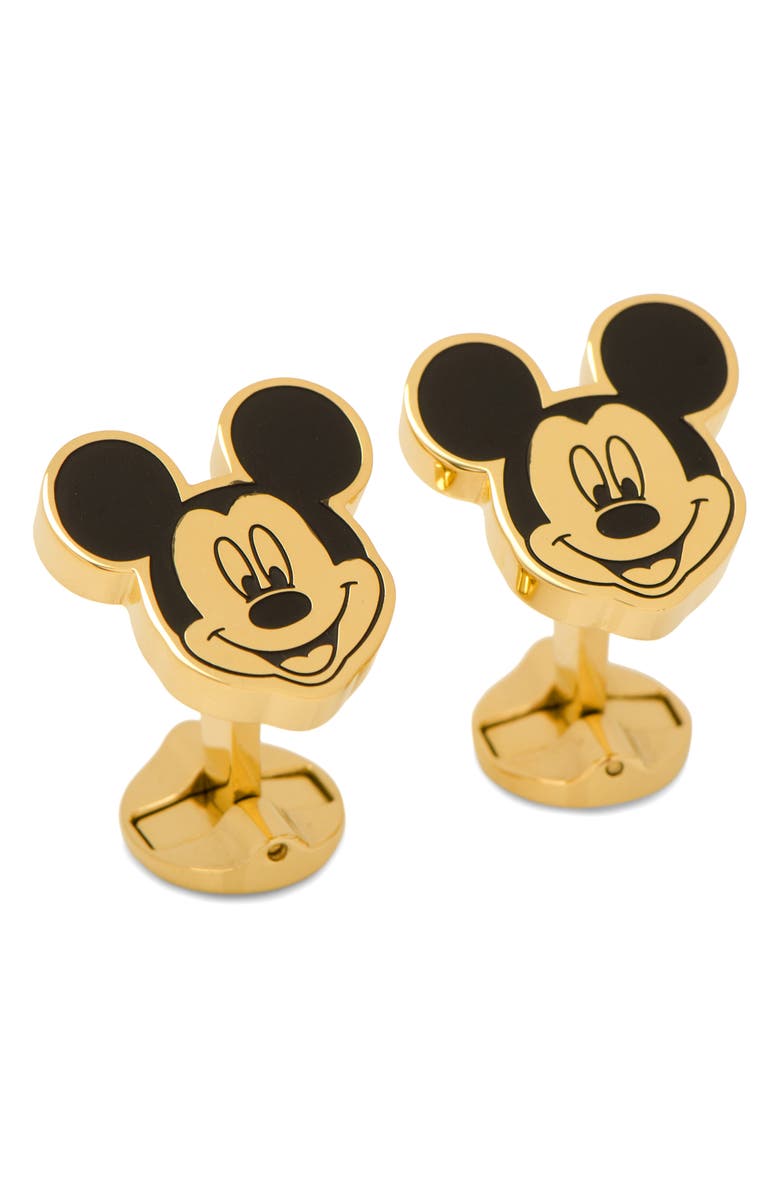 Cufflinks, Inc. Disney Mickey Mouse Cuff Links, Main, color, 