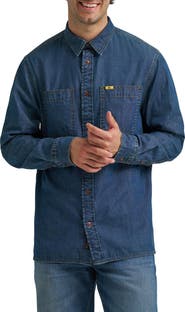 Lee Gold Label Denim Long Sleeve Shirt