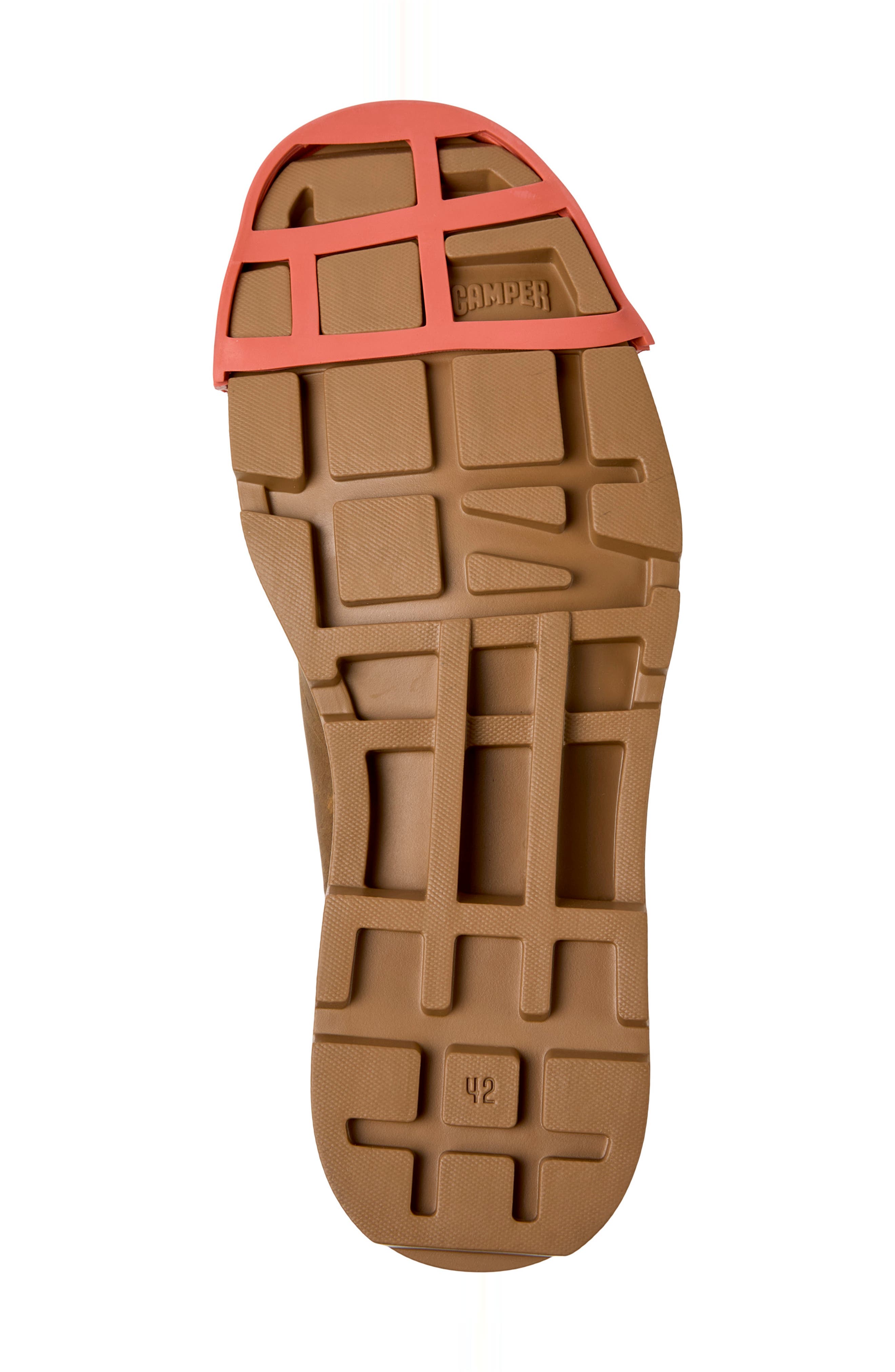 Camper Junction Cap Toe Chukka, Alternate, color, Medium Brown/ Brown