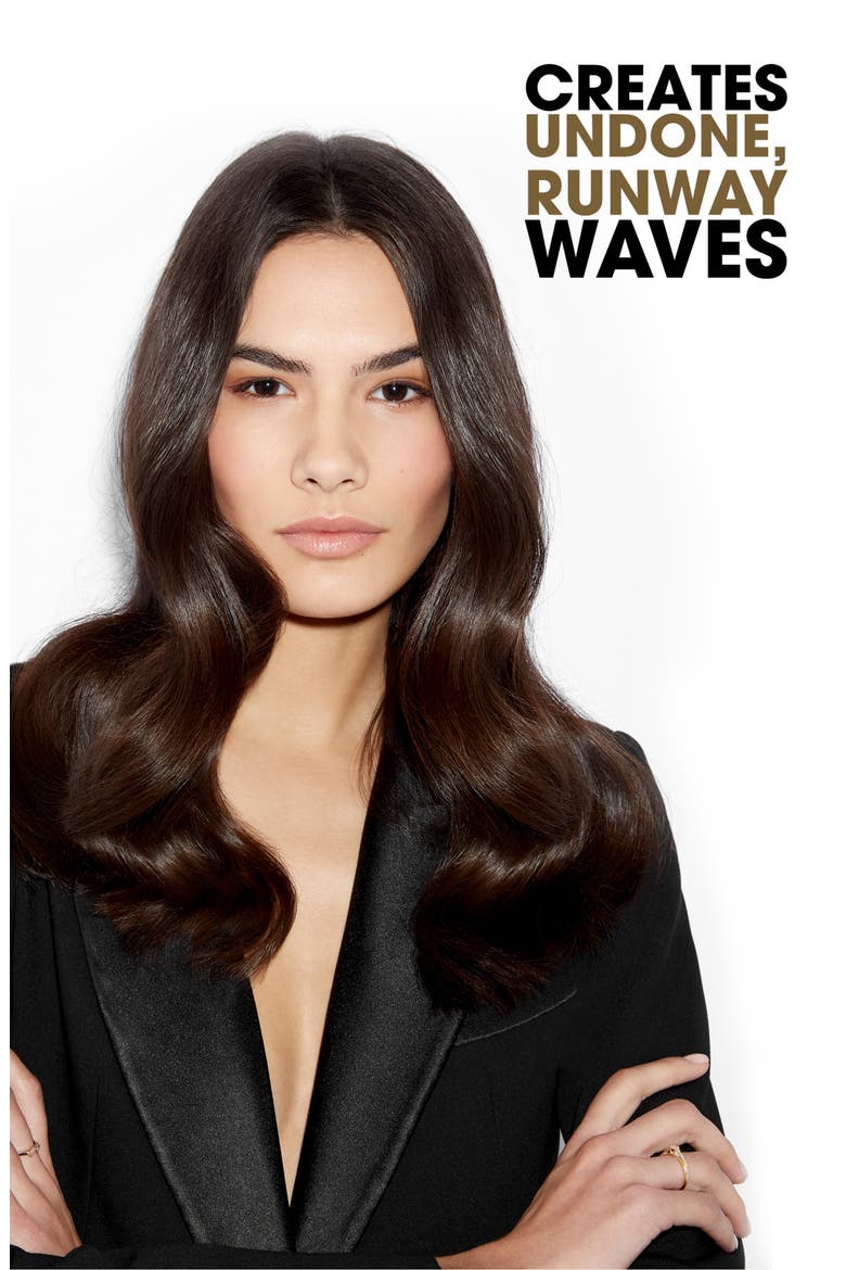Classic Wave Oval Curling Wand, Alternate, color, BLACK