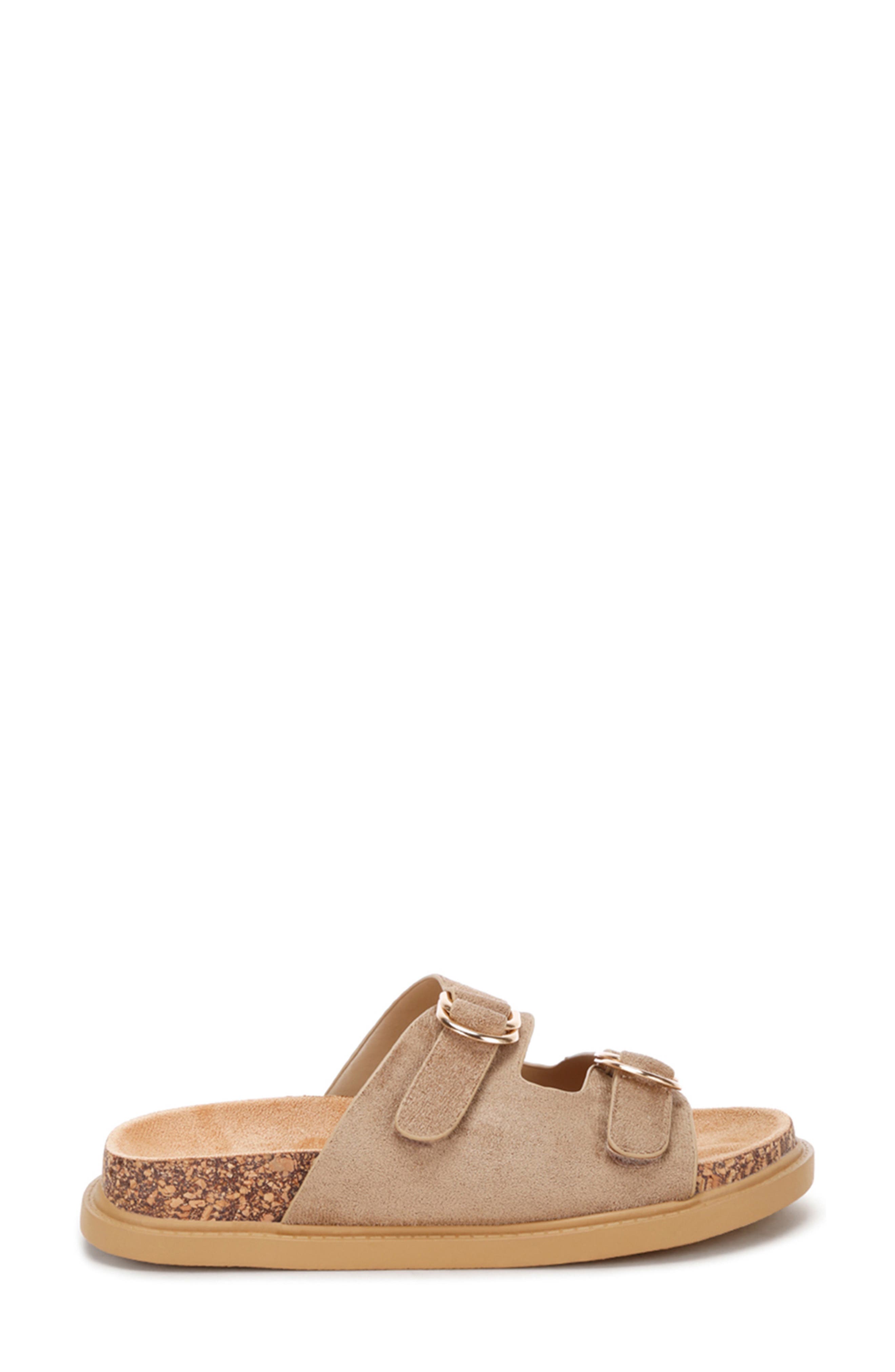 LONDON RAG Totem Slide Sandal, Alternate, color, 