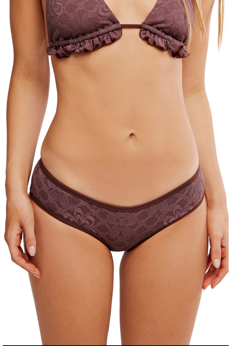 Bayside Hipster Bikini Bottoms, Main, color, BROWNSTONE