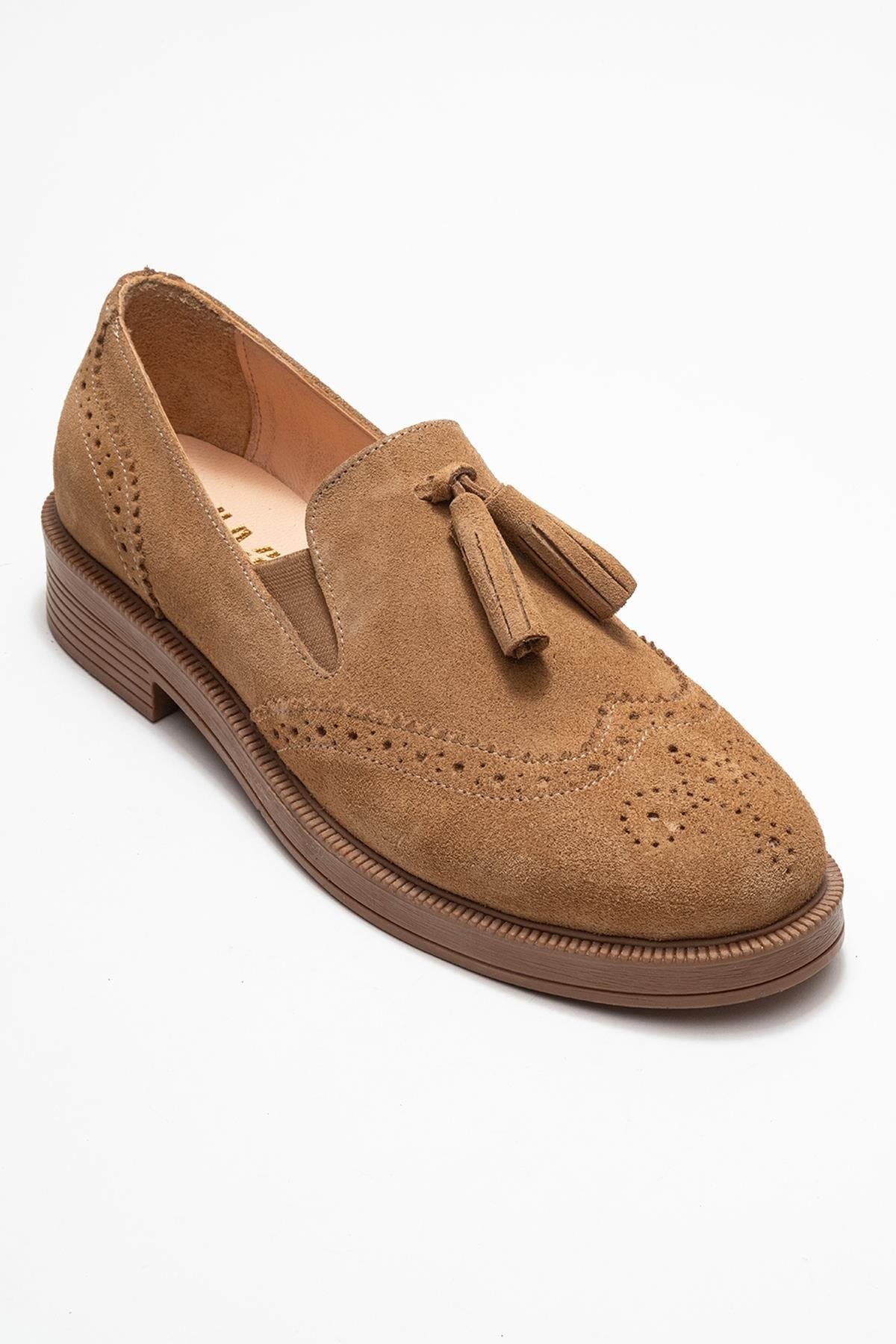 Alex Leather Tassel Loafers, Main, color, Cognac Suede Leather
