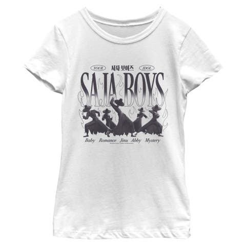 Girl's KPop Demon Hunters Your Saja Boys Idols  Graphic T-Shirt