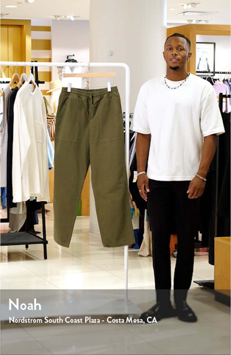 Organic Cotton Canvas Chef Pants, sales video thumbnail