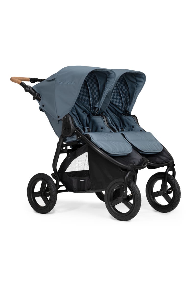 Indie Twin Double Stroller, Main, color, OCEAN