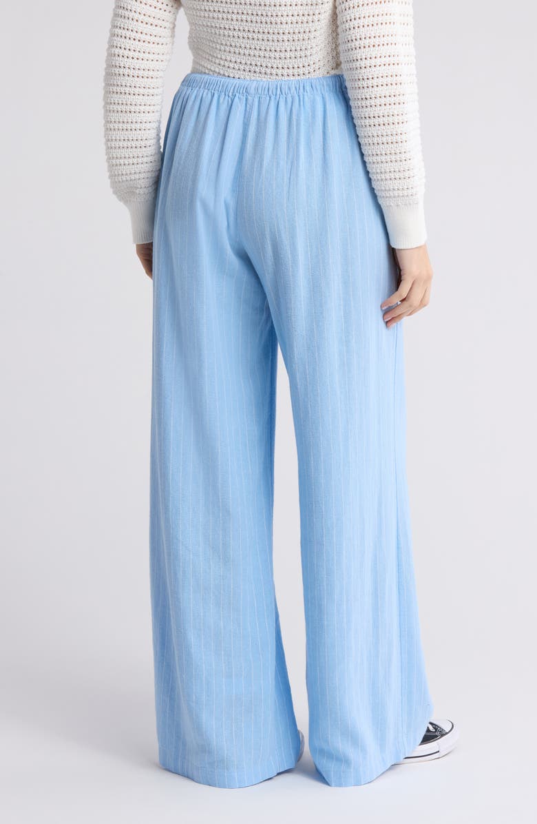 Abound Pinstripe Drawstring Pants, Alternate, color, Blue- White Pin Stripe