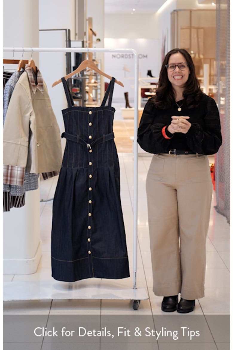 Branwen Denim A-Line Dress video