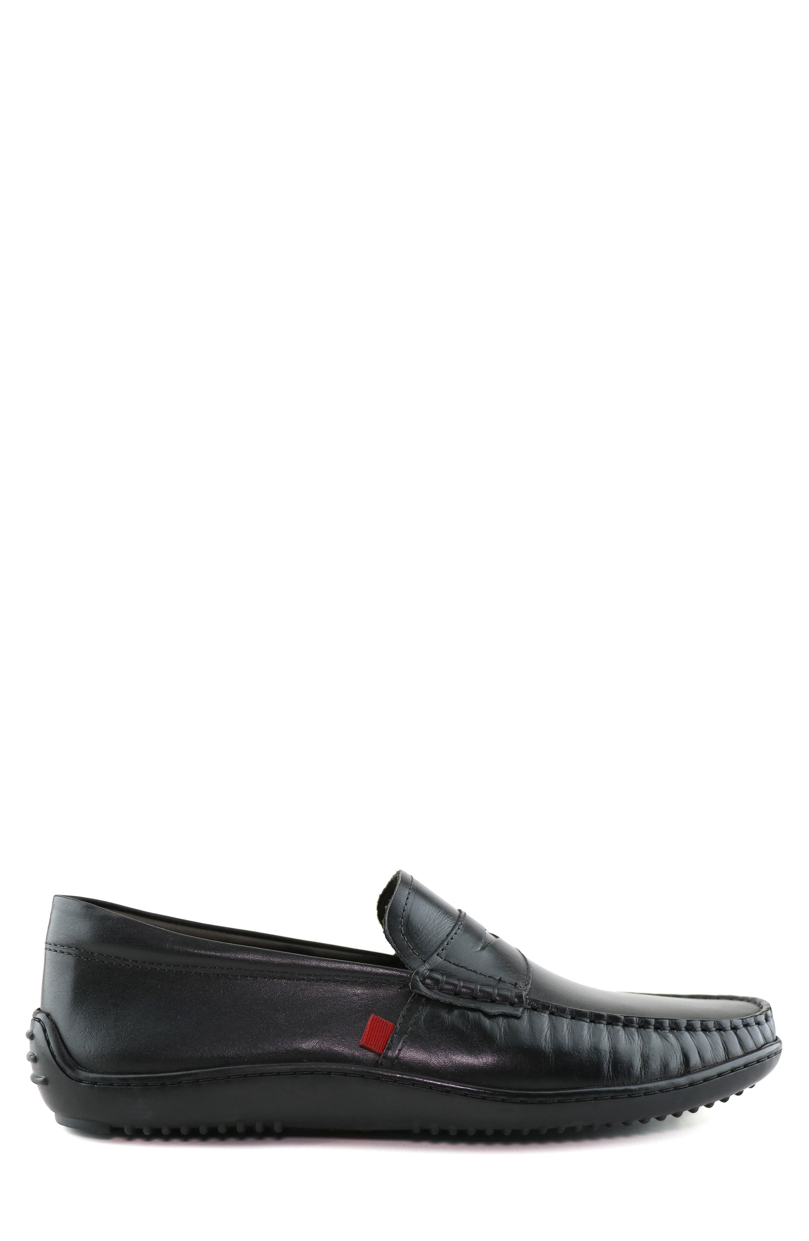 Park Hill Driving Shoe, Alternate, color, BLACK NAPA