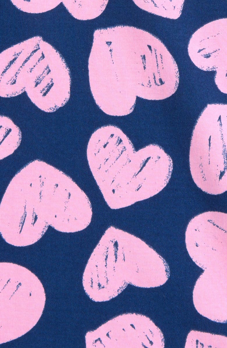 Nordstrom Kids' Print Fitted Cotton Two-Piece Pajama Set, Alternate, color,