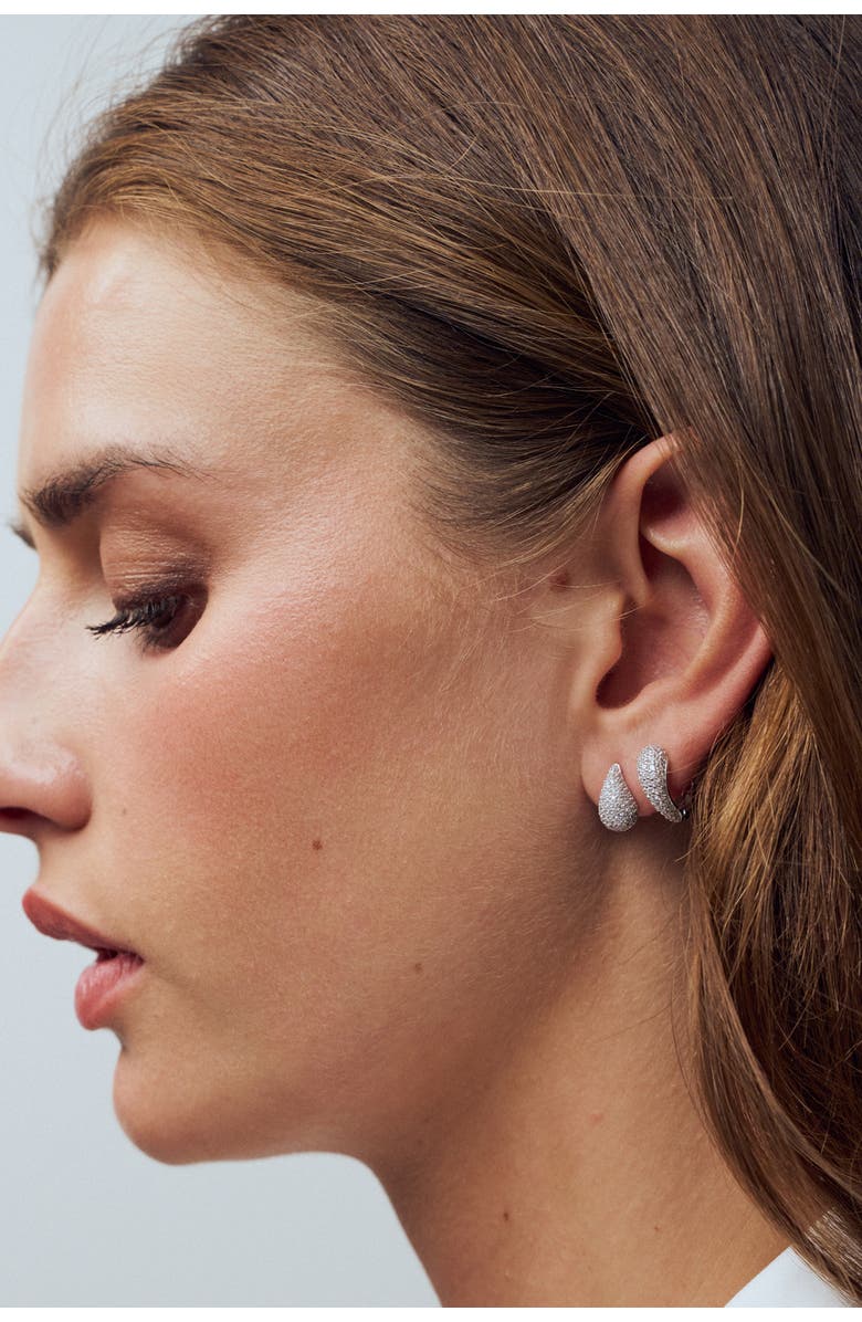 Sif Jakobs Jewellery Earrings Goccia Calare Piccolo, Alternate, color, 925 Sterling Silver