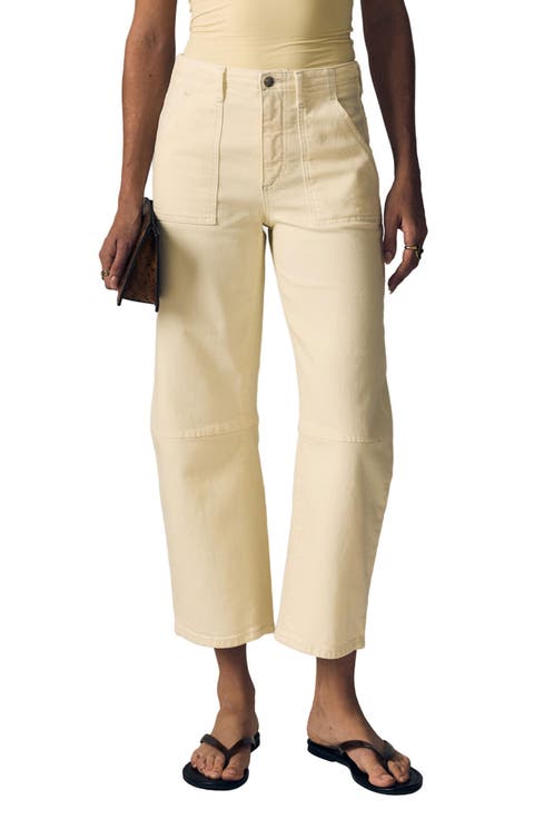 Utility Barrel Leg Jeans