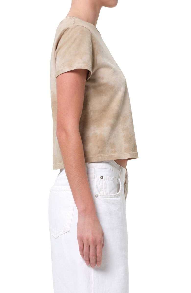 AGOLDE Adine Shrunken Organic Cotton T-Shirt, Alternate, color, Plume