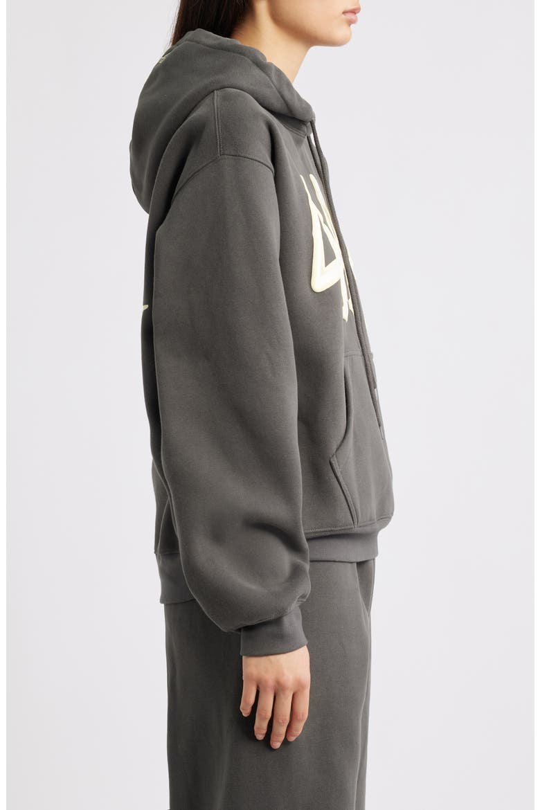 Divinely Protected Cotton Blend Hoodie, Alternate, color, CHARCOAL