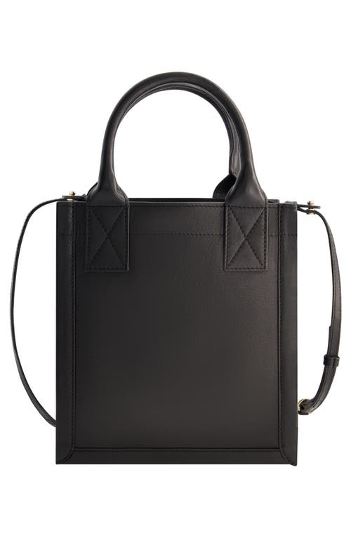 Fred By Fred Segal Small Smooth Leather Tote Bag In Black
