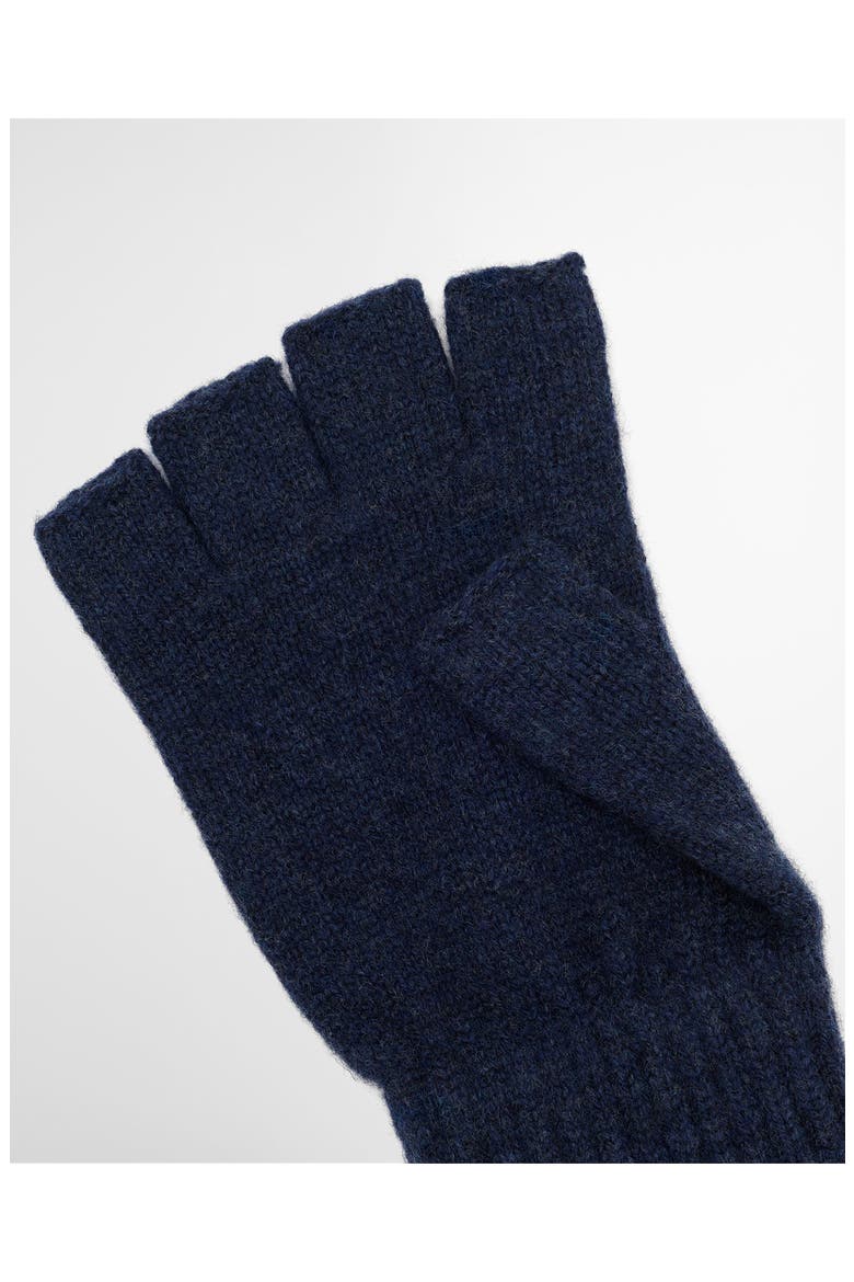 Heath Fingerless Wool Gloves, Alternate, color, NAVY