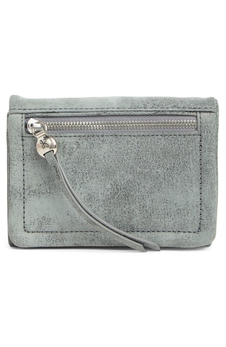 HOBO Lumen Medium Leather Wallet, Main, color,