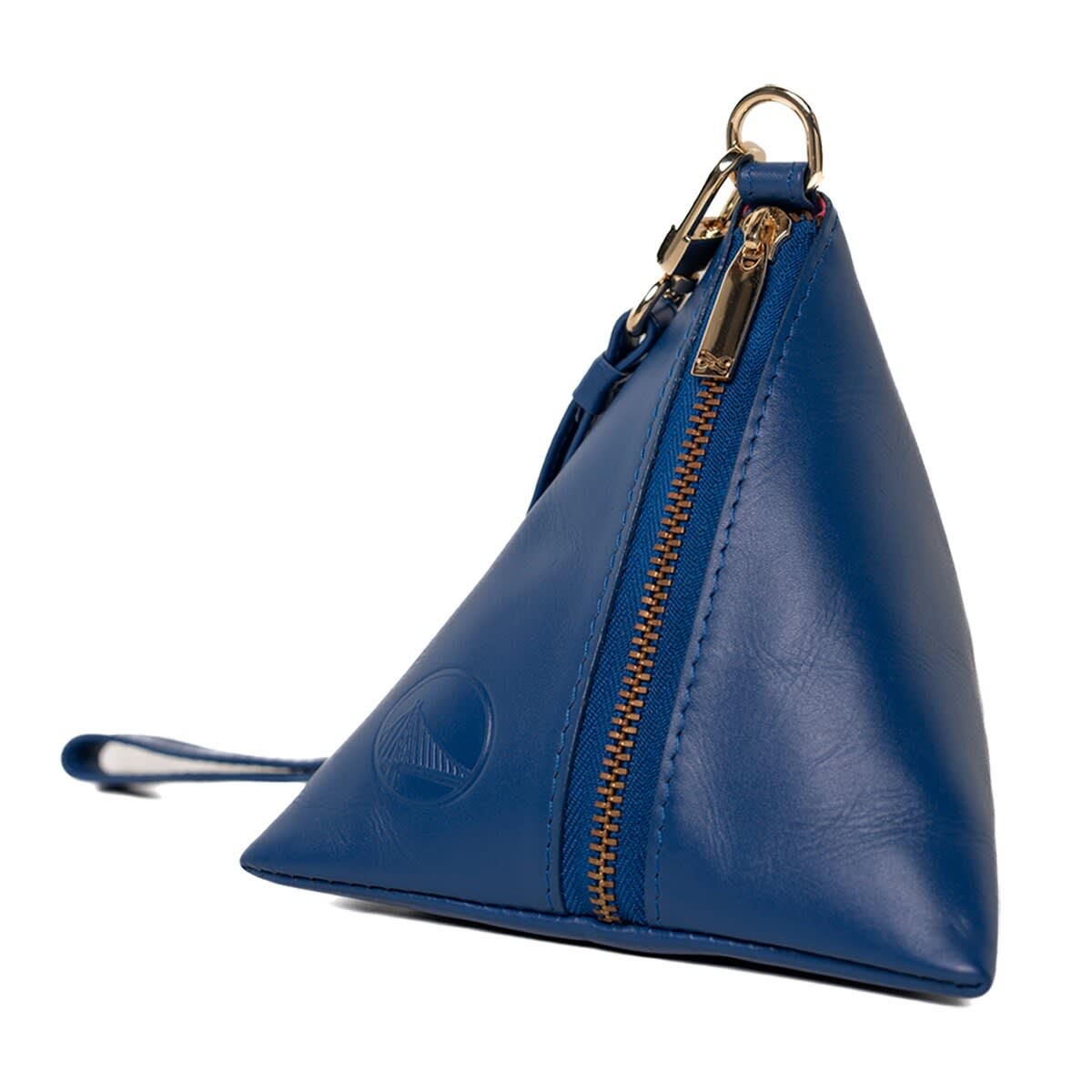 Golden State Warriors Rhea Dumpling Wristlet, Alternate, color, Blue