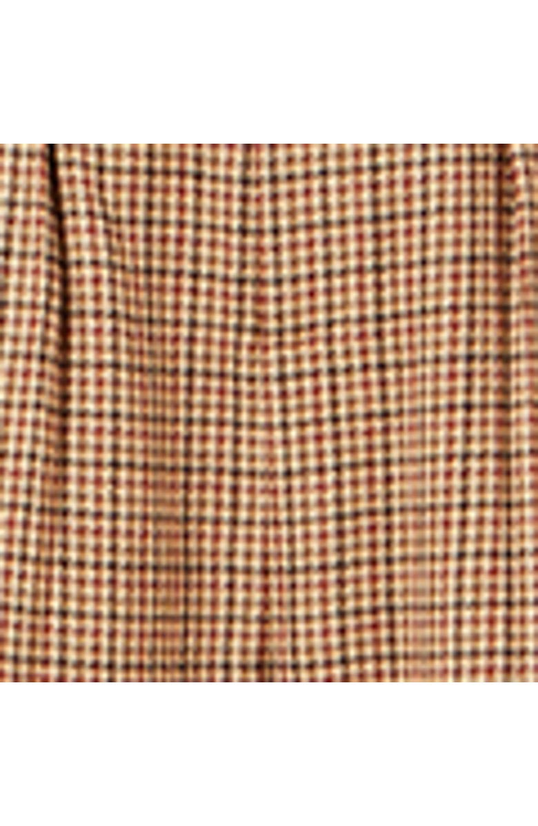 Yumi Check Wide Leg Pants, Alternate, color, Brown