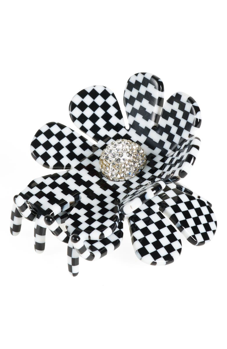 Lele Sadoughi Sunflower Claw Clip, Main, color, 